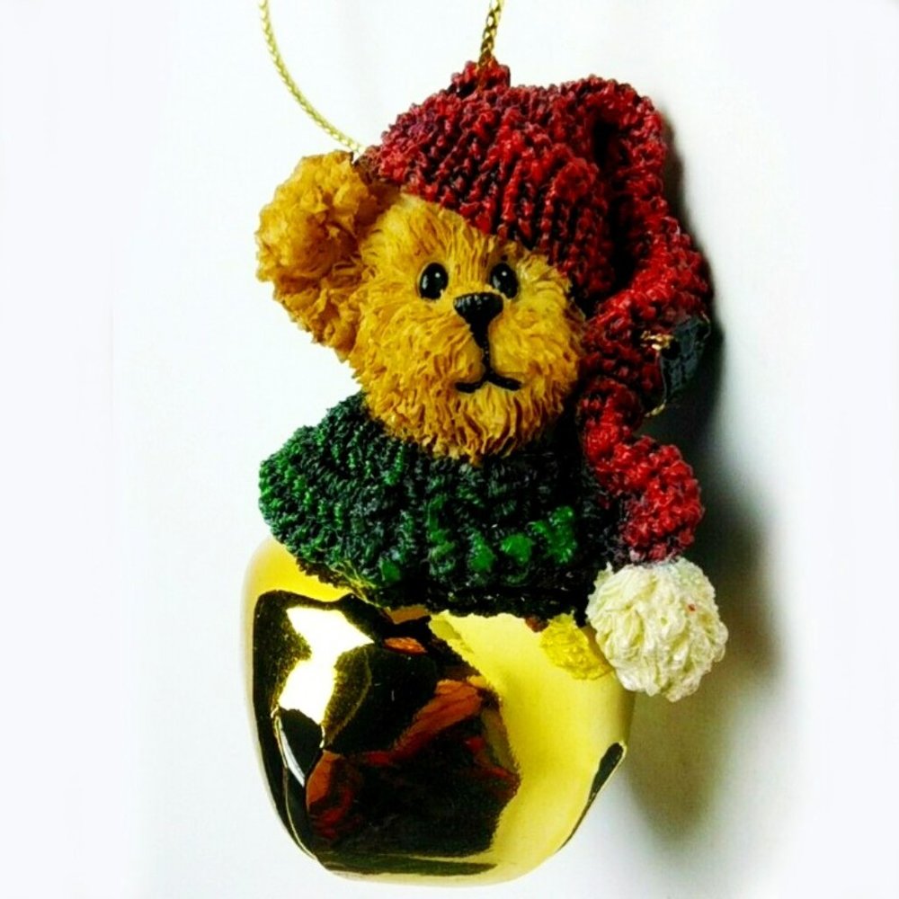 Collectibles: Boyd's Bears Resin Bear Bell Ornament - NIB!